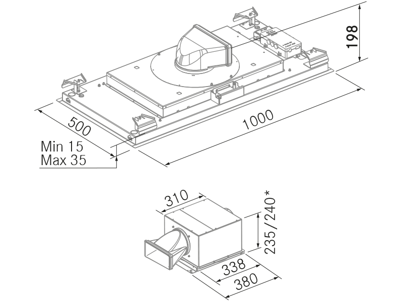 Range Hoods - Meet - Technical design