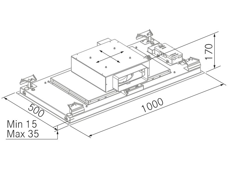 Range Hoods - TR9 Slim - Technical design