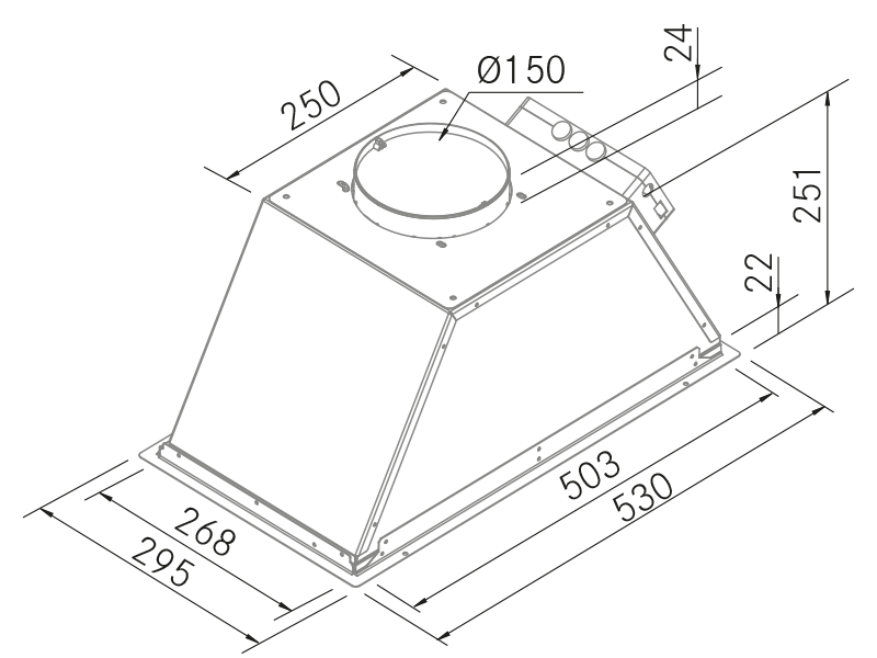 Range Hoods - N307 - Technical design